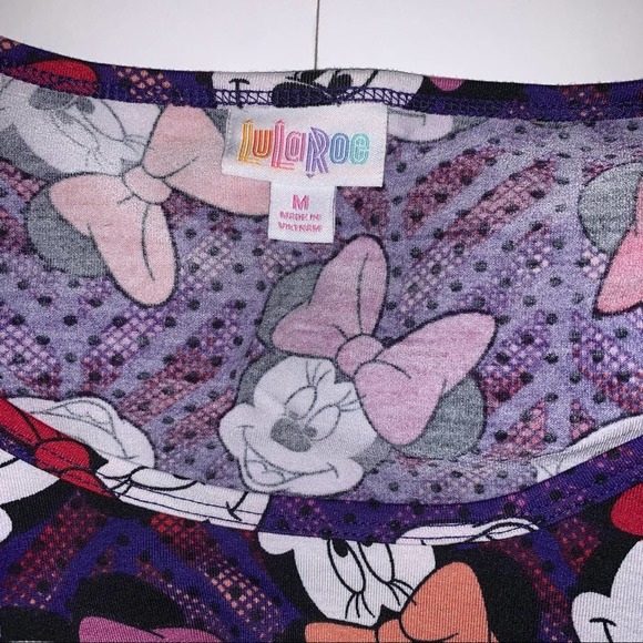 LulaRoe Minne Mouse Tunic high/low size med - Picture 6 of 7